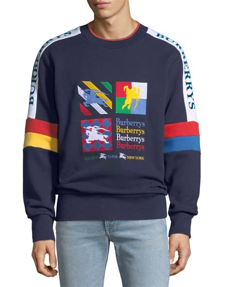 burberry men's harms vintage-graphic sweatshirt|Burberry Men's Harms Vintage.